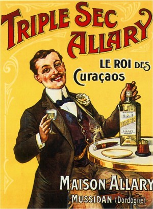 Vintage French Liquor Poster